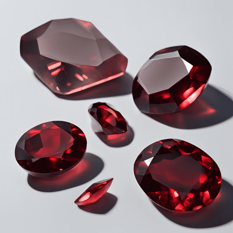 Granat właściwości