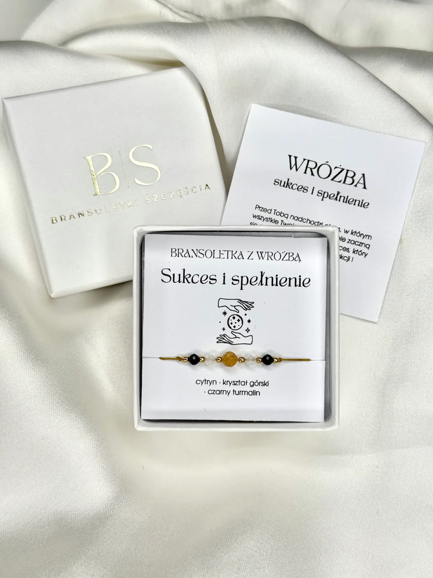 Bransoletka z Wróżbą Sukces i Spełnienie