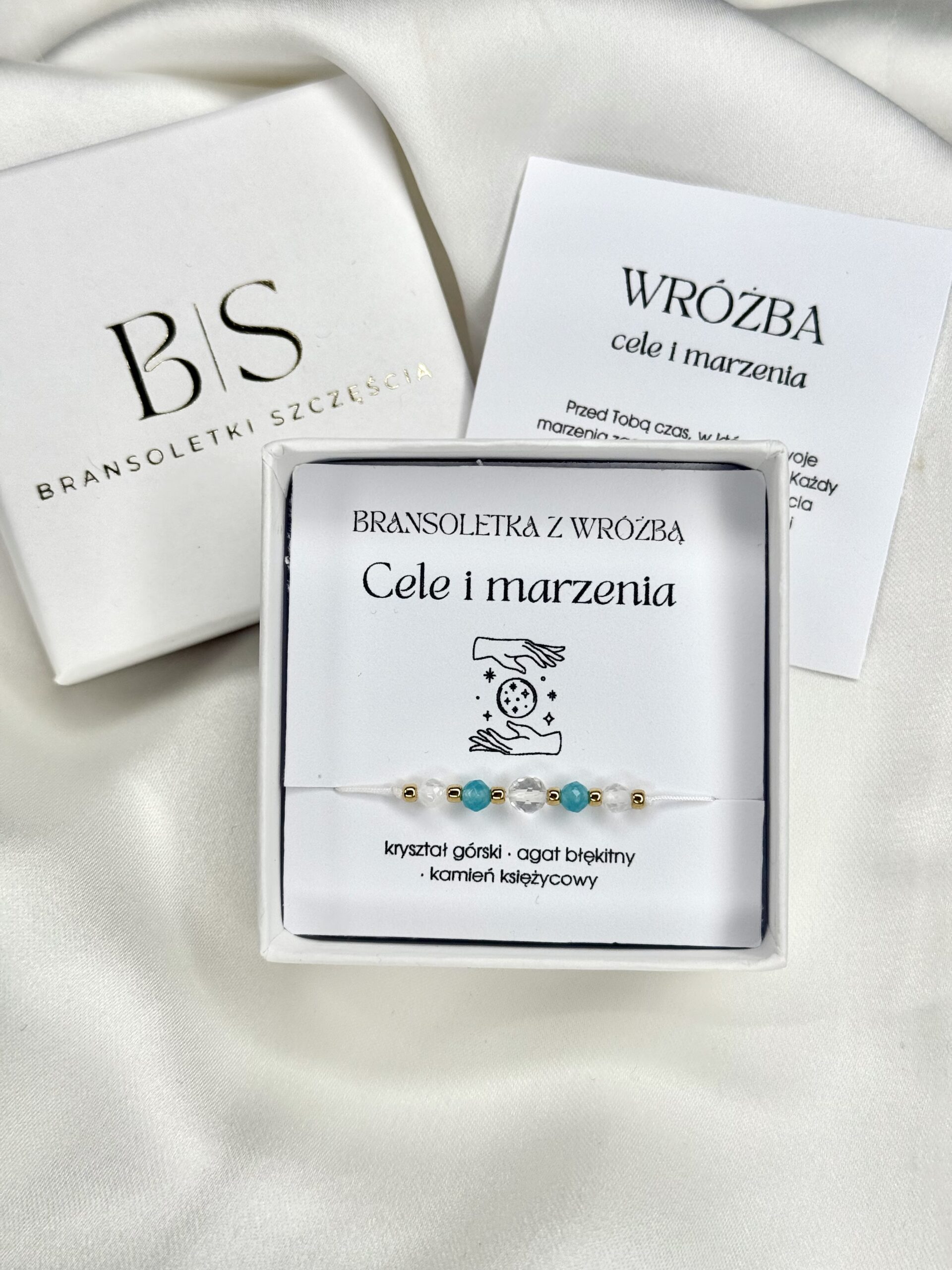 Bransoletka z wróżbą cele i marzenia