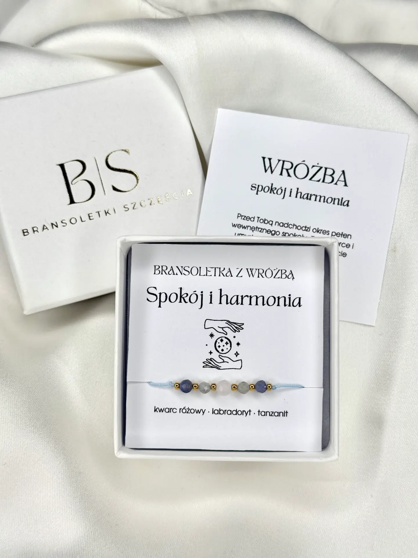 Bransoletka z Wróżbą Spokój i Harmonia