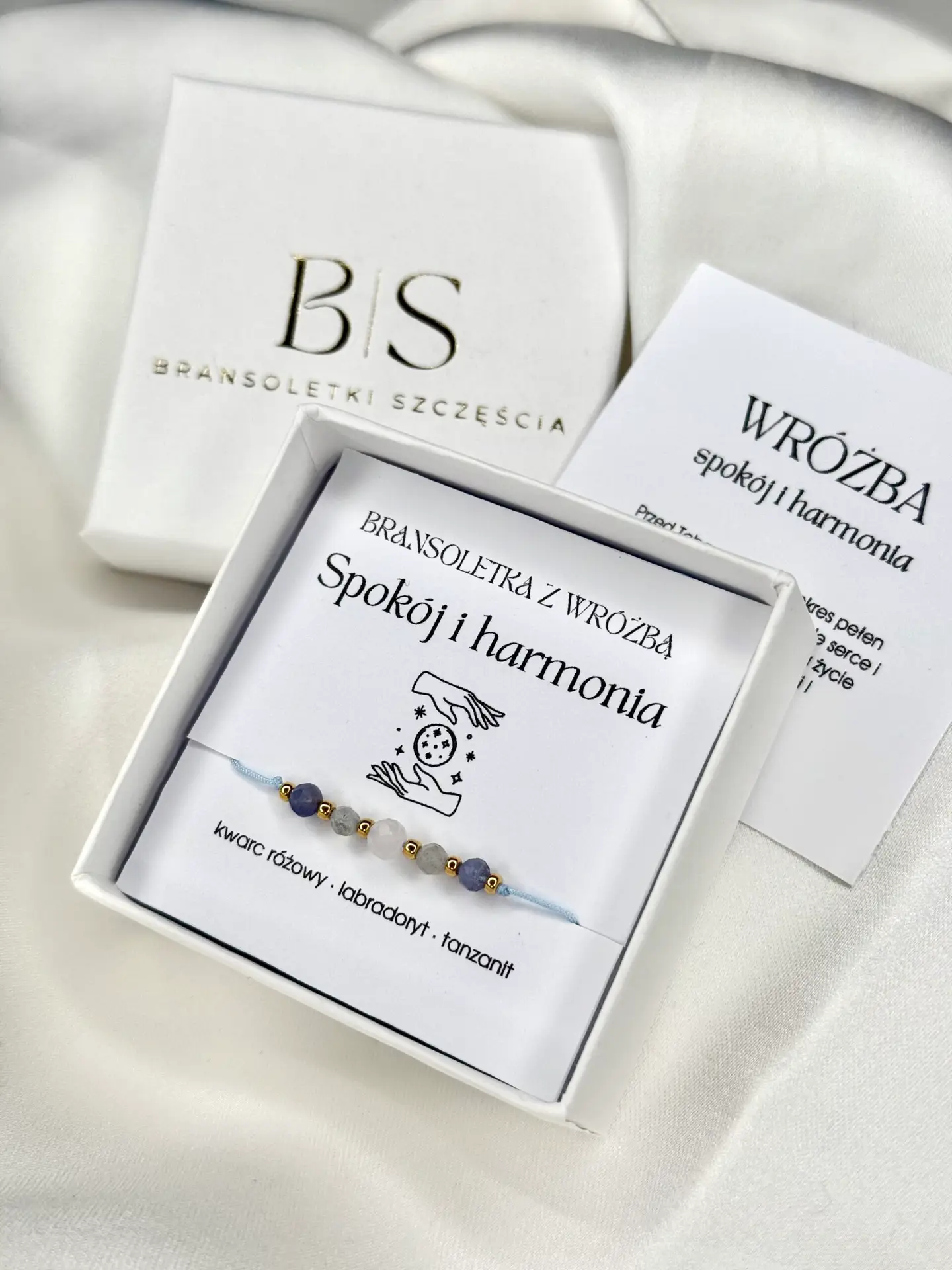 Bransoletka z wróżbą (spokój) — widok 2