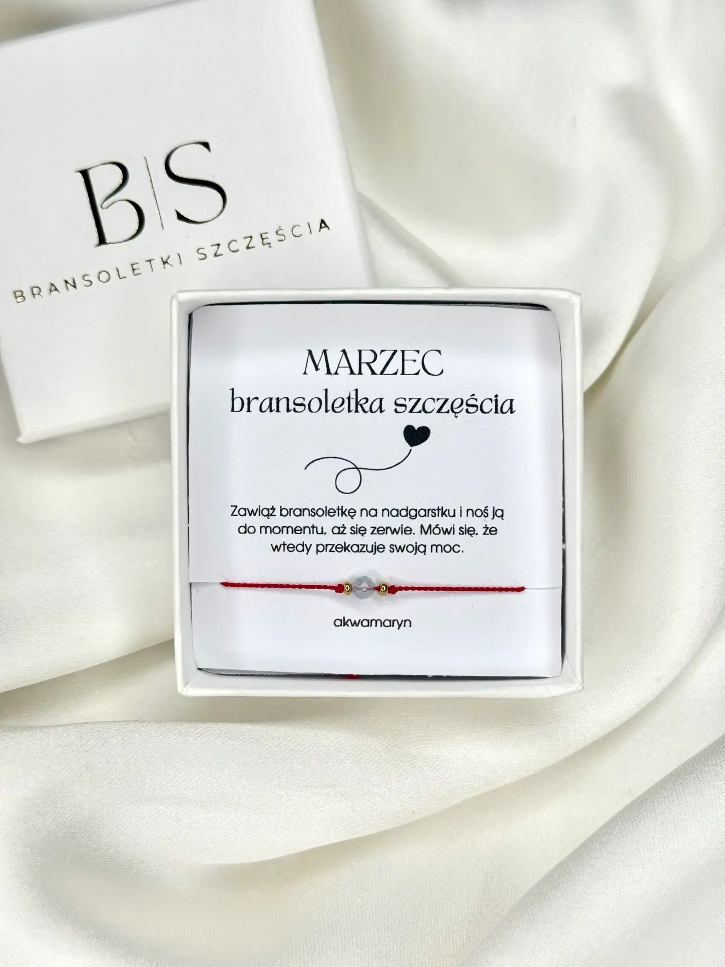 Bransoletka akwamaryn — widok 2