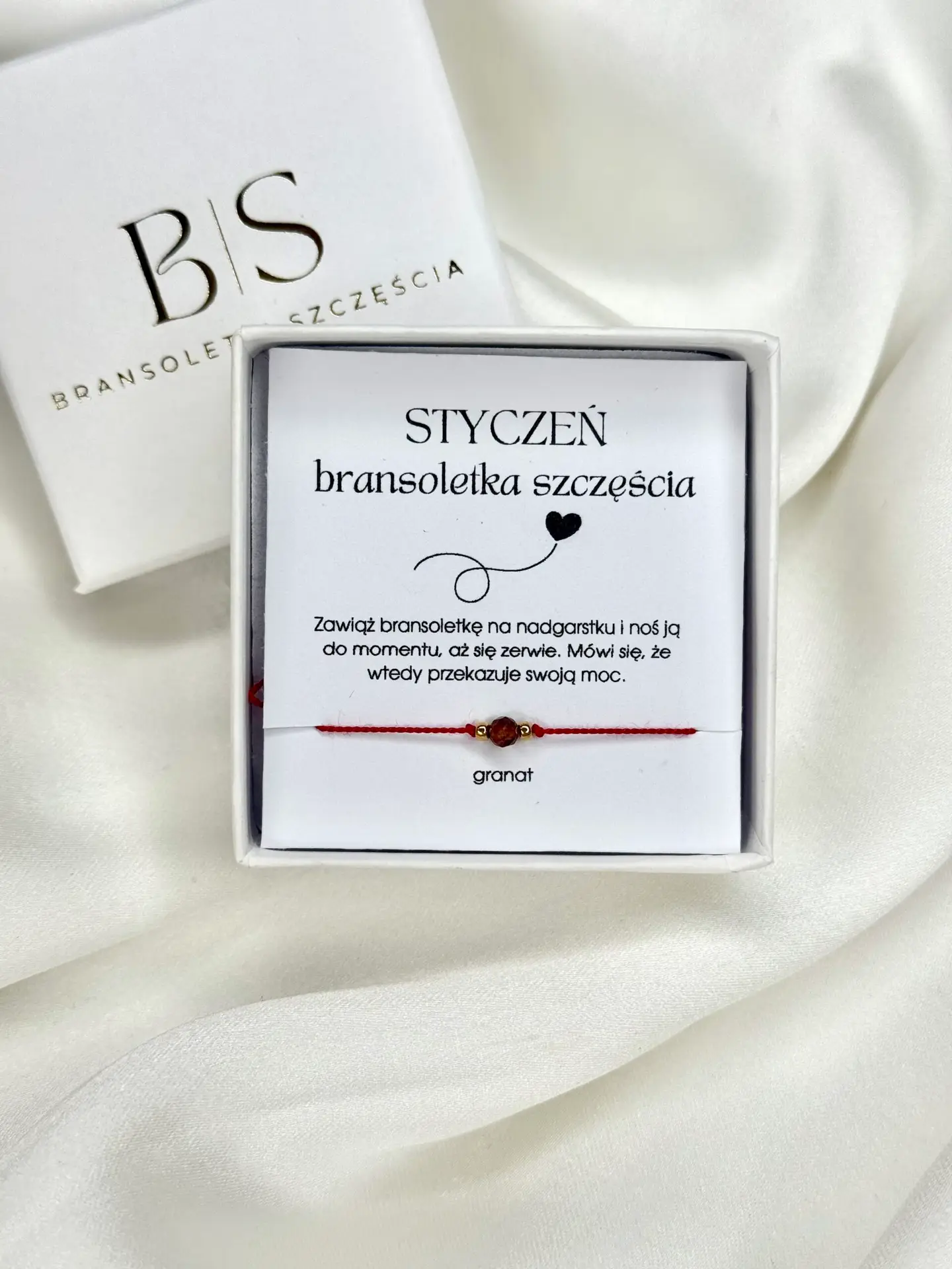 Bransoletka granat — widok 2