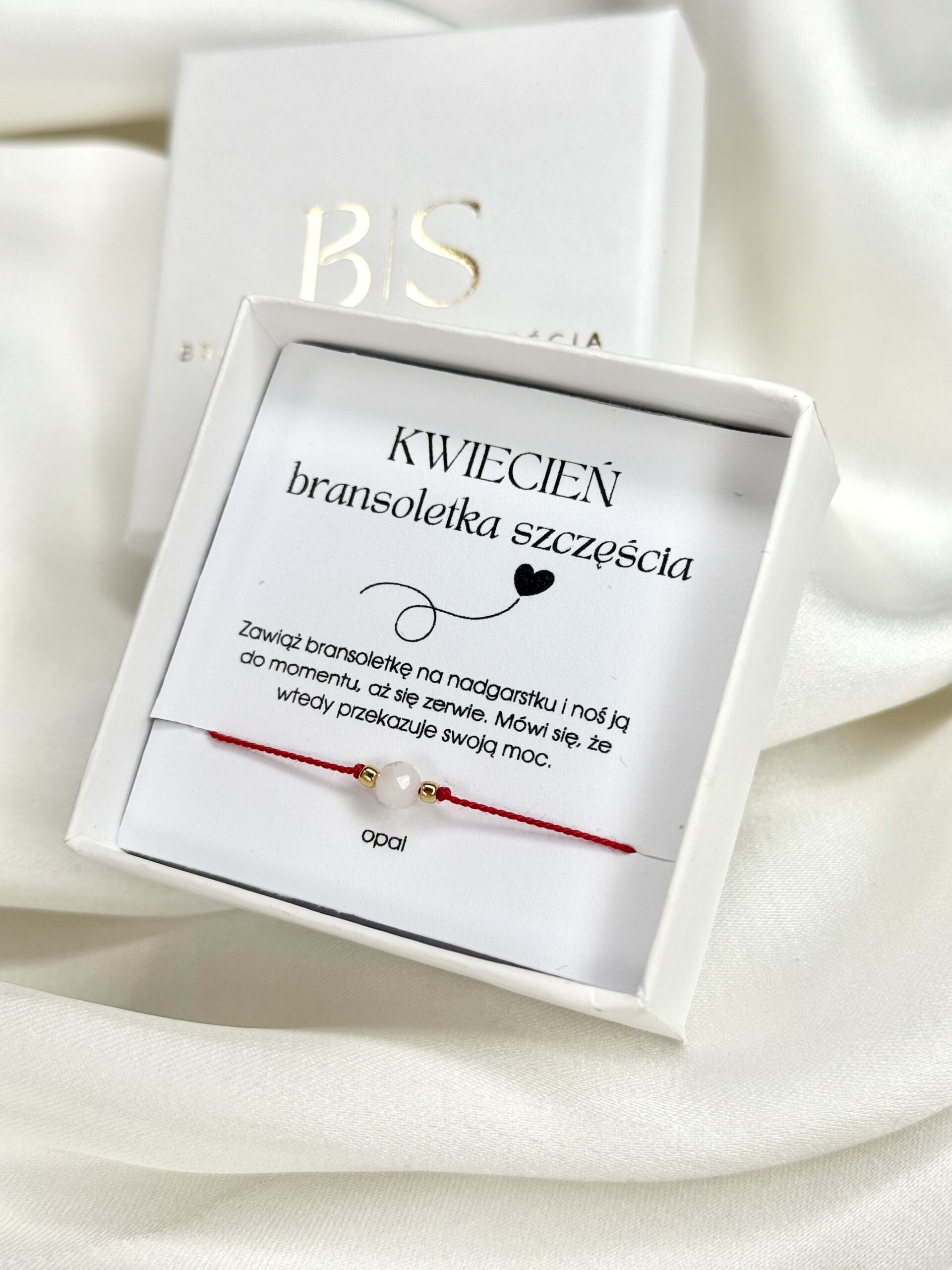 Bransoletka Opal Na Szczęście Kwiecień