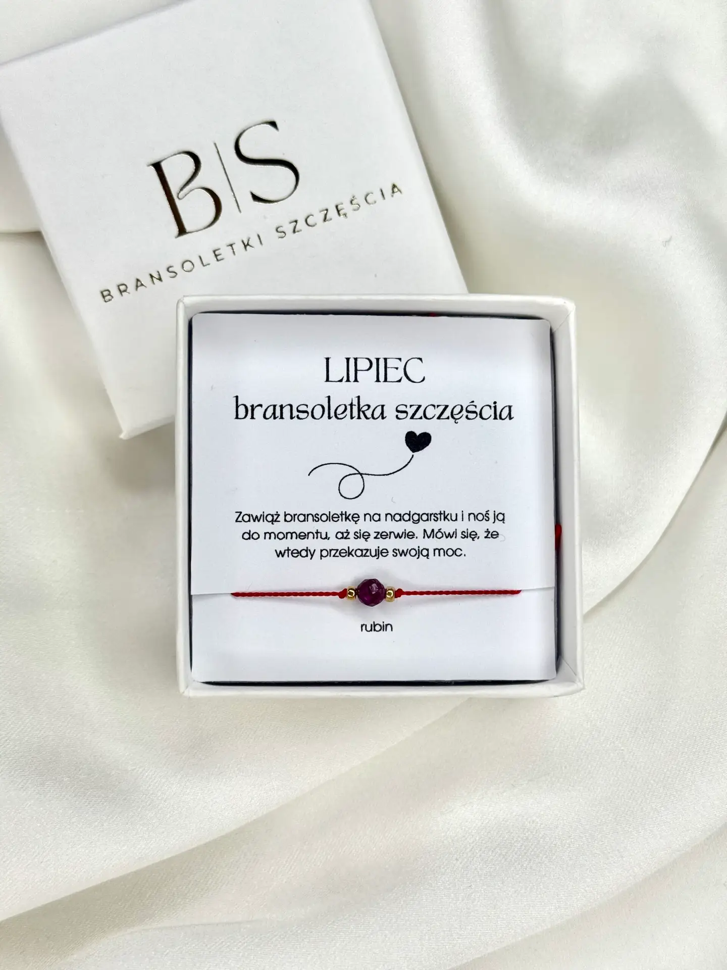 Bransoletka rubin — widok 2