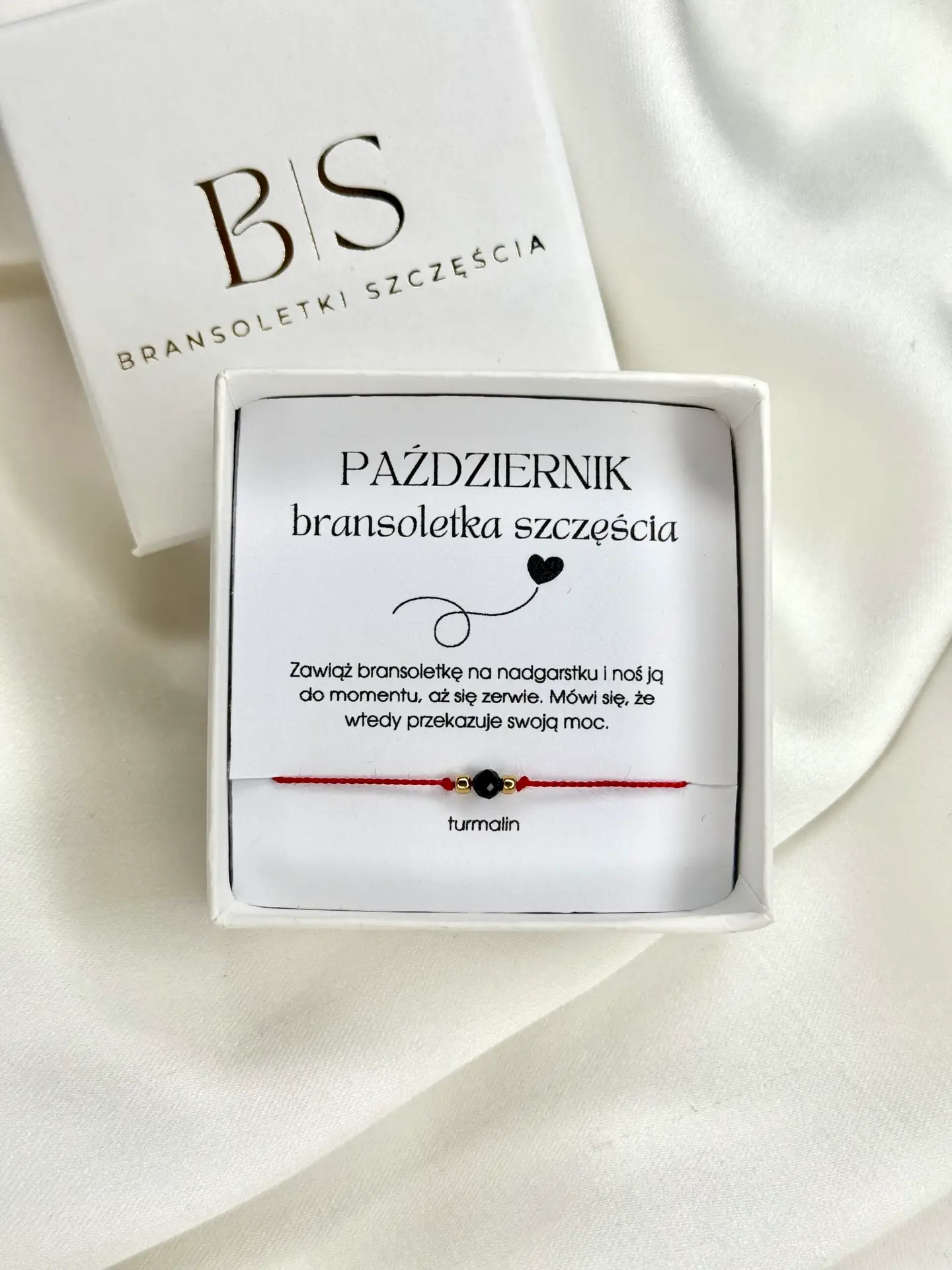 Bransoletka turmalin — widok 2