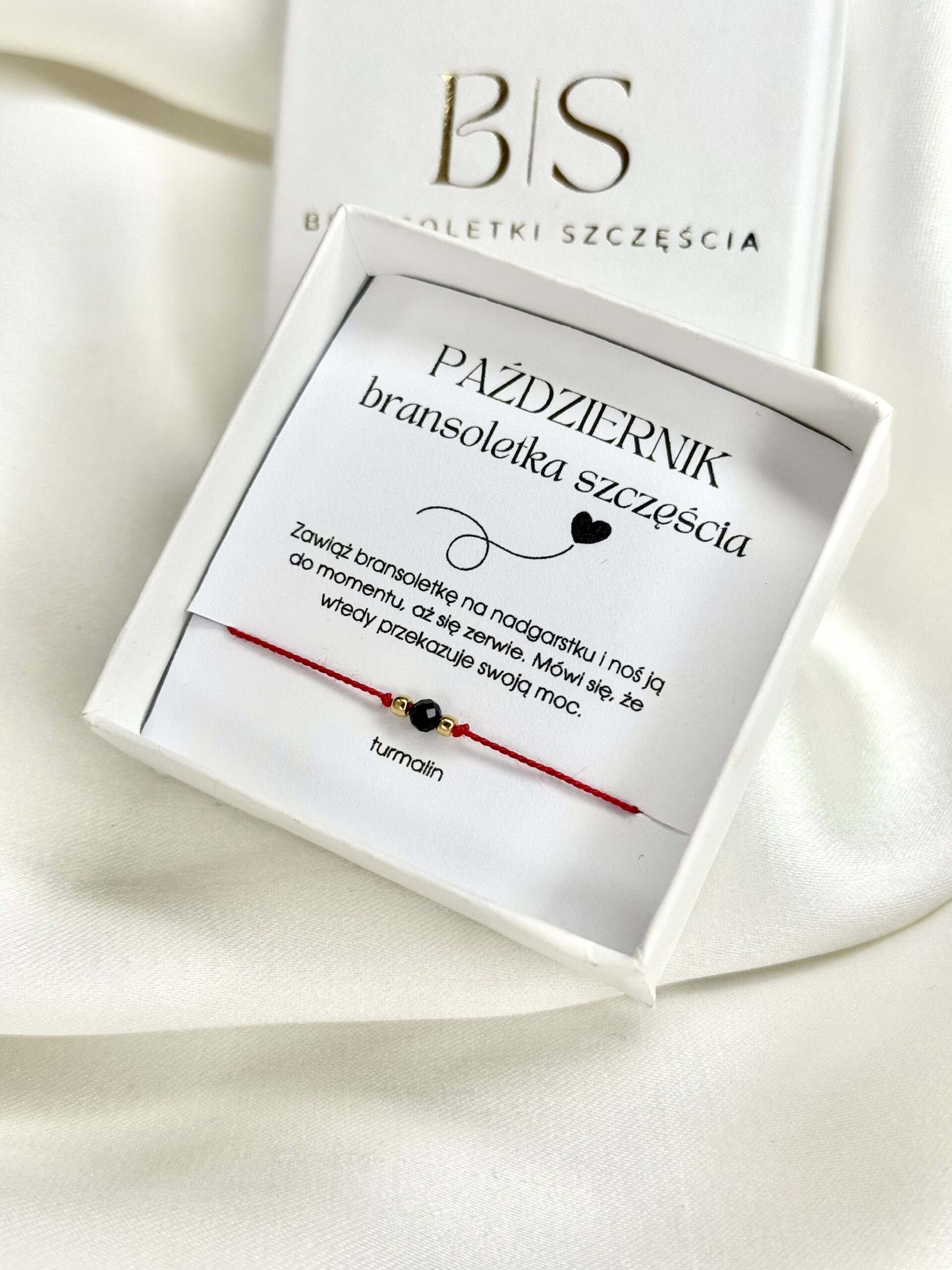 Bransoletka Turmalin Na Szczęście Październik