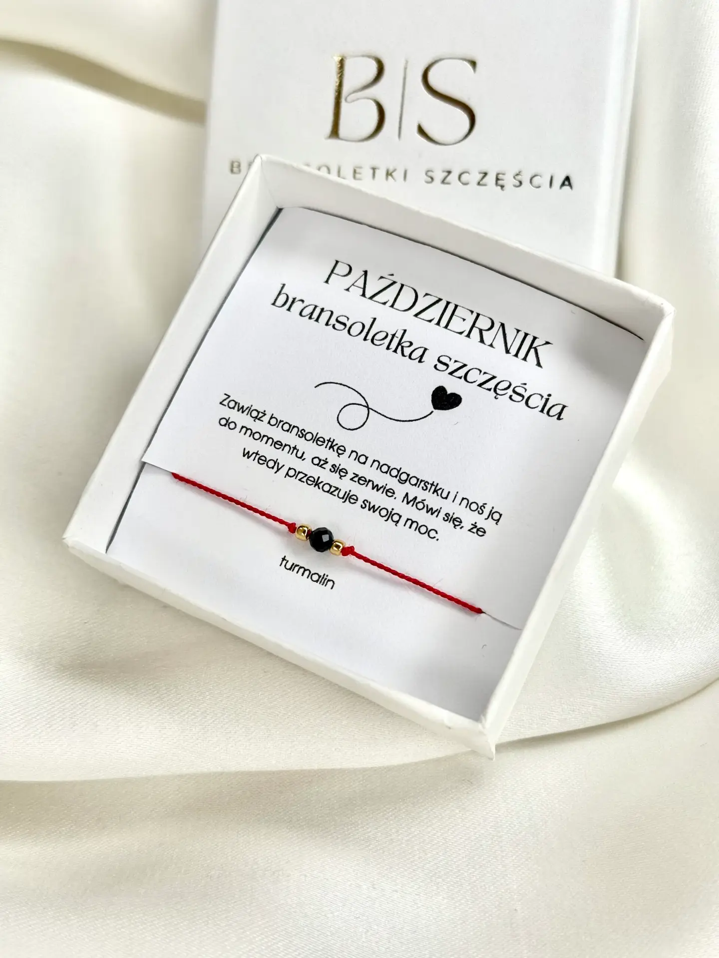 Bransoletka Turmalin Na Szczęście — Październik