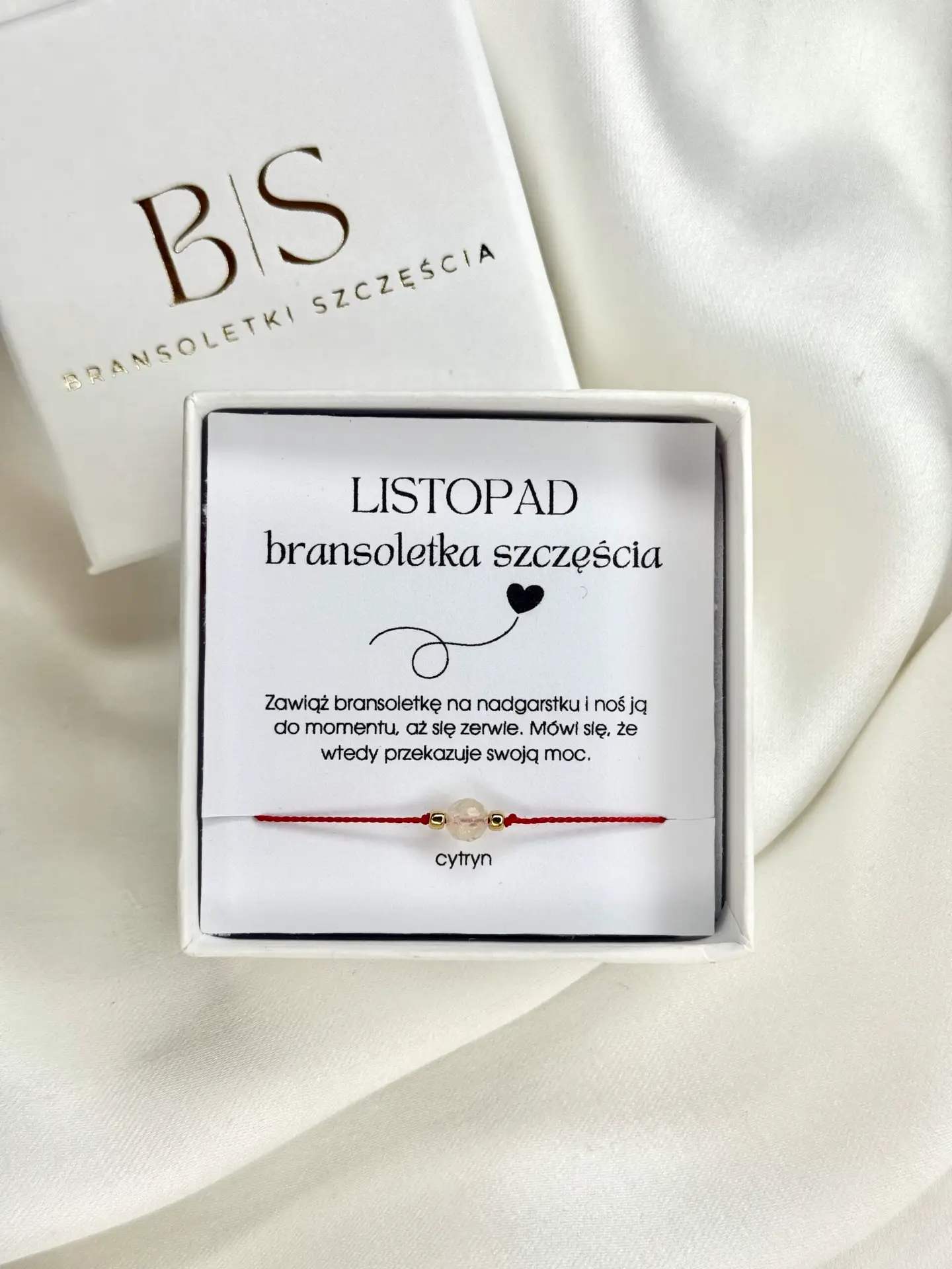 Bransoletka cytryn — widok 2