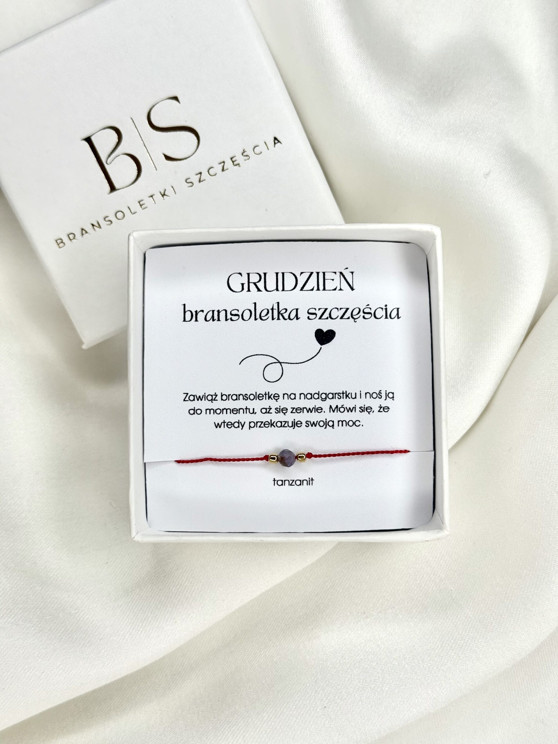 Bransoletka Tanzanit Na Szczęście Grudzień