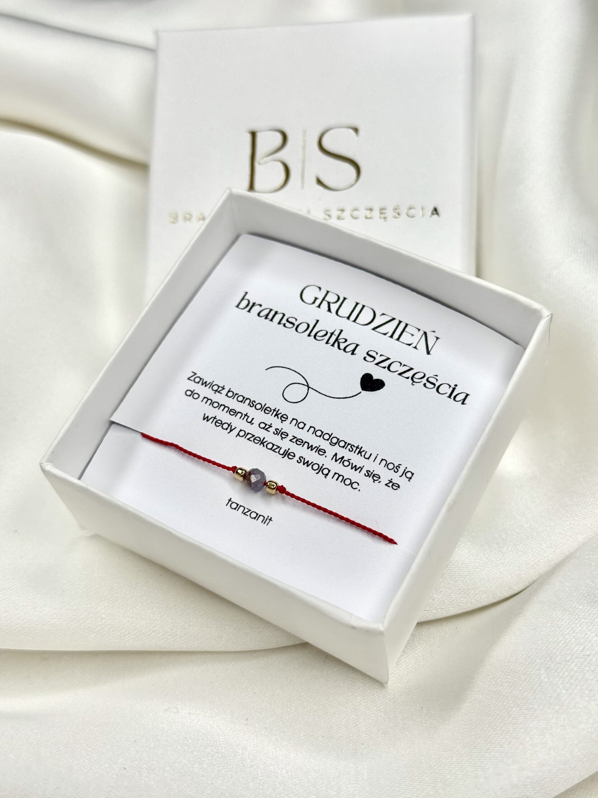 Bransoletka Tanzanit Na Szczęście Grudzień