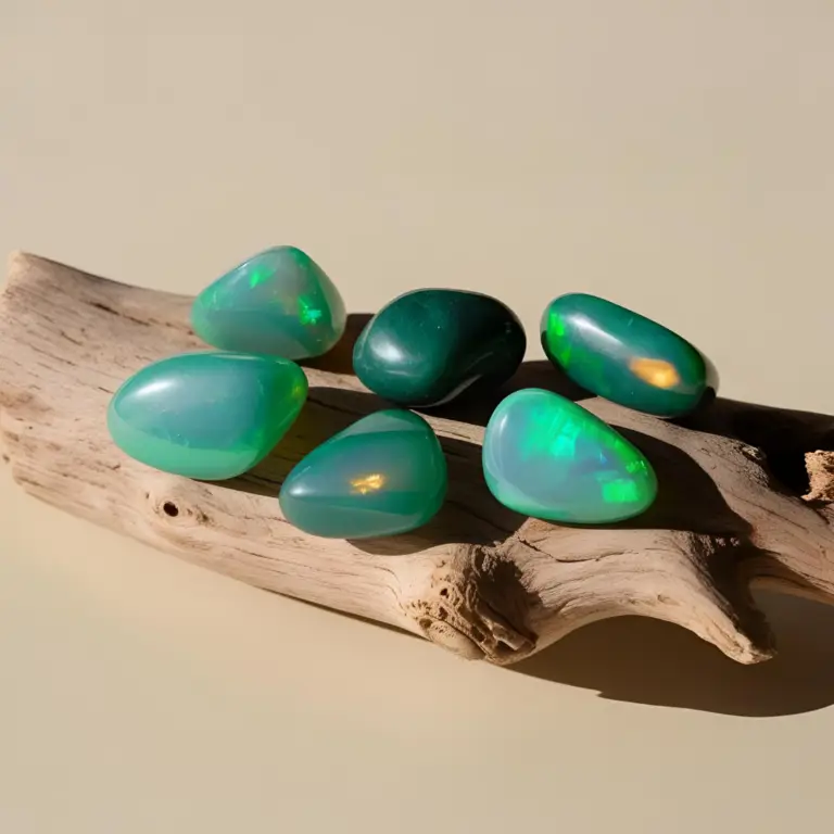 opal zielony